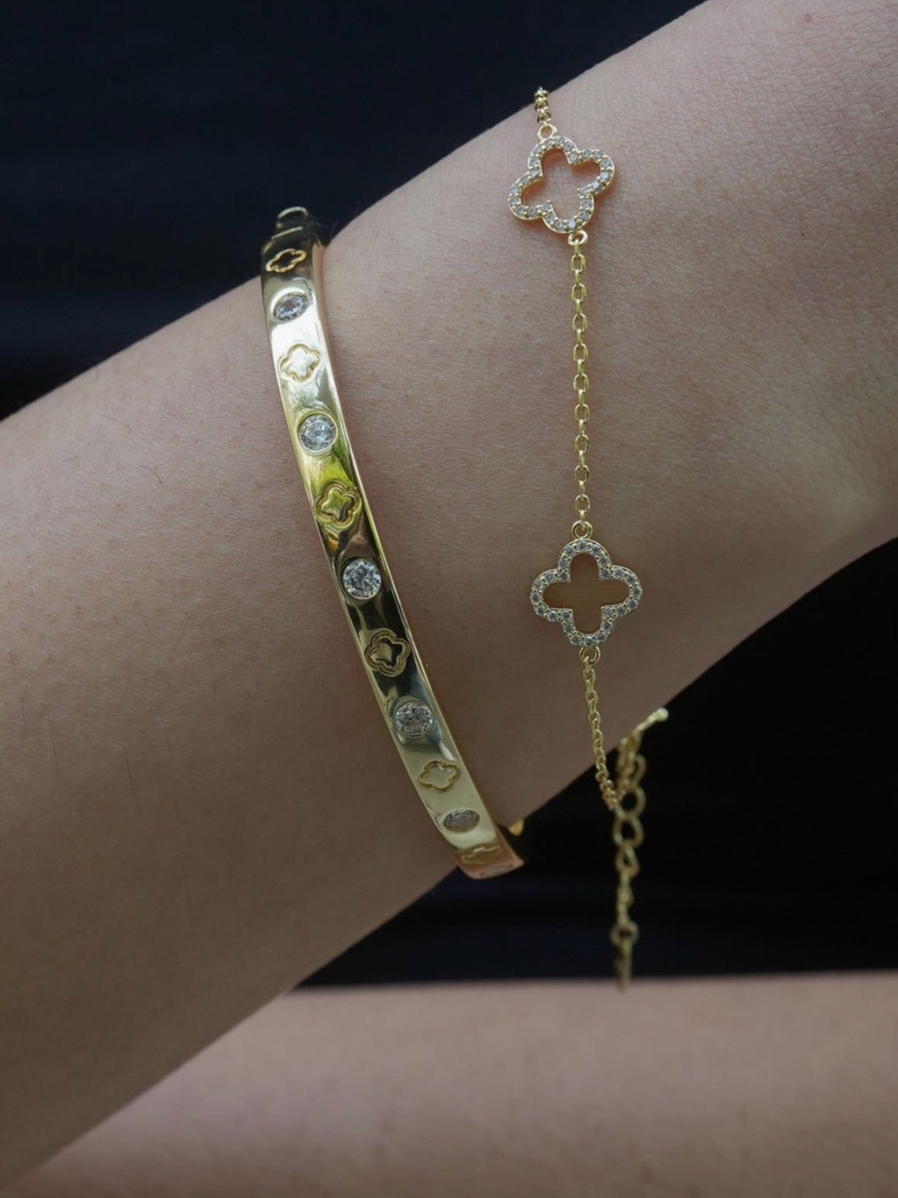 Argentino Vivo Clover Bracelet